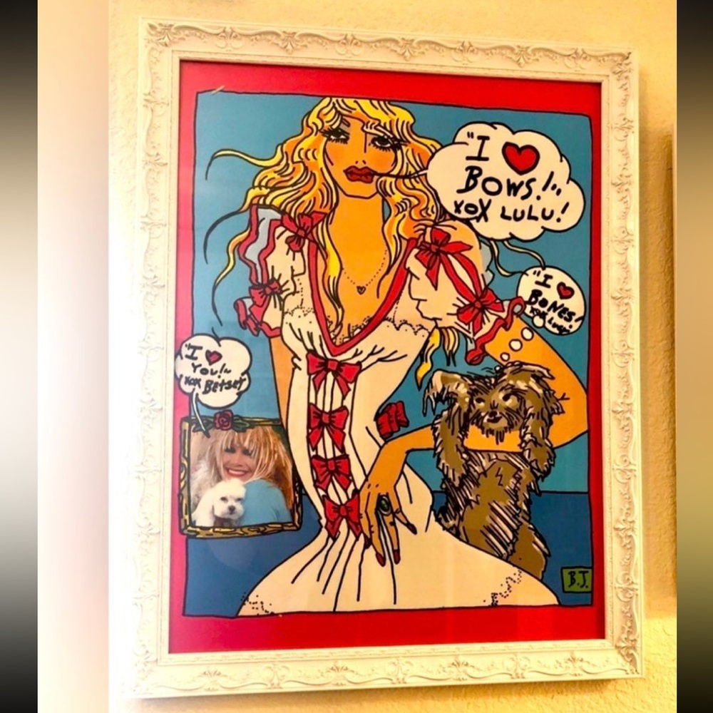 Betsey Johnson Store Framed Artwork